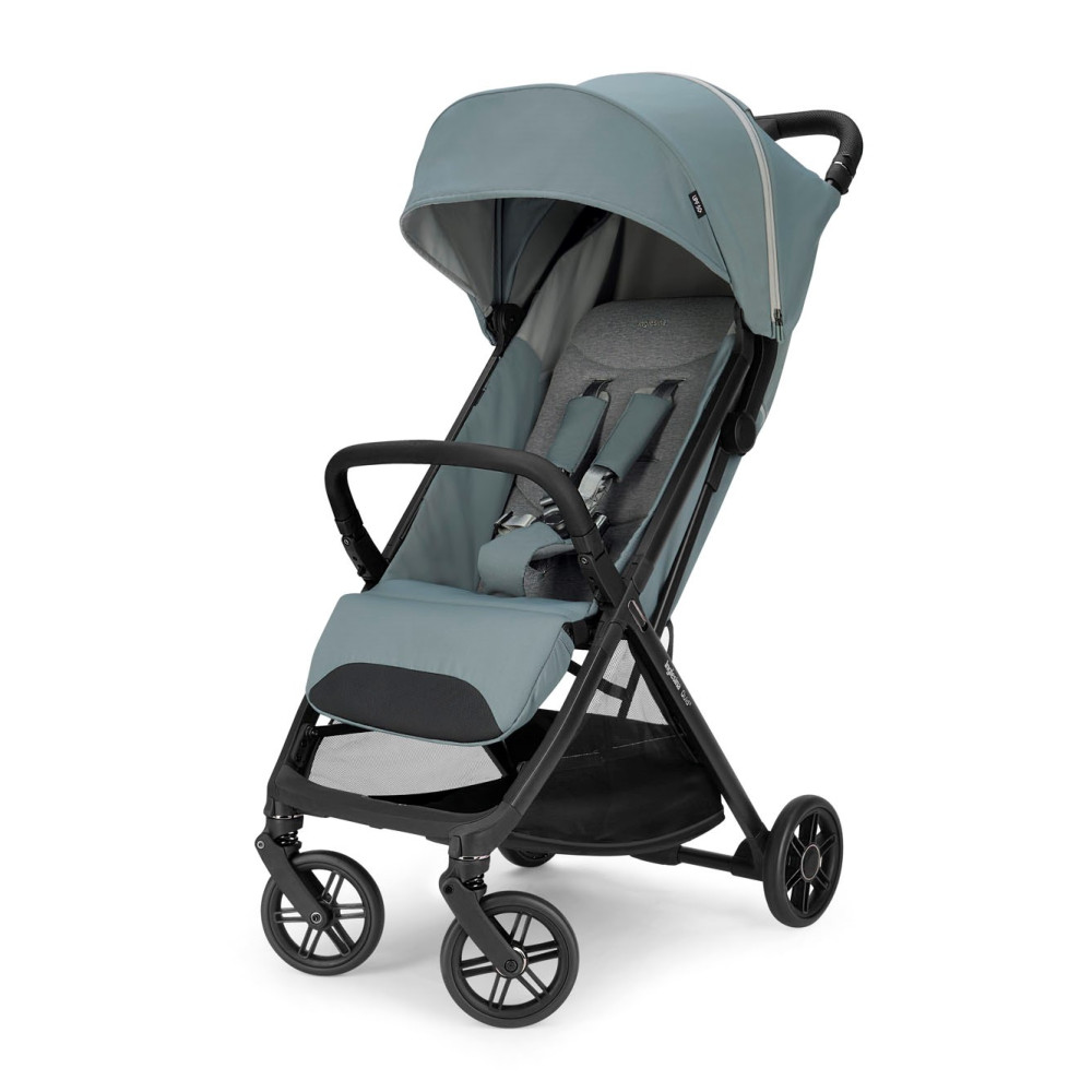 Inglesina Quid 3 - легкий прогулянковий візочок, ультракомпактна прогулянкова коляска • Galaxy Grey