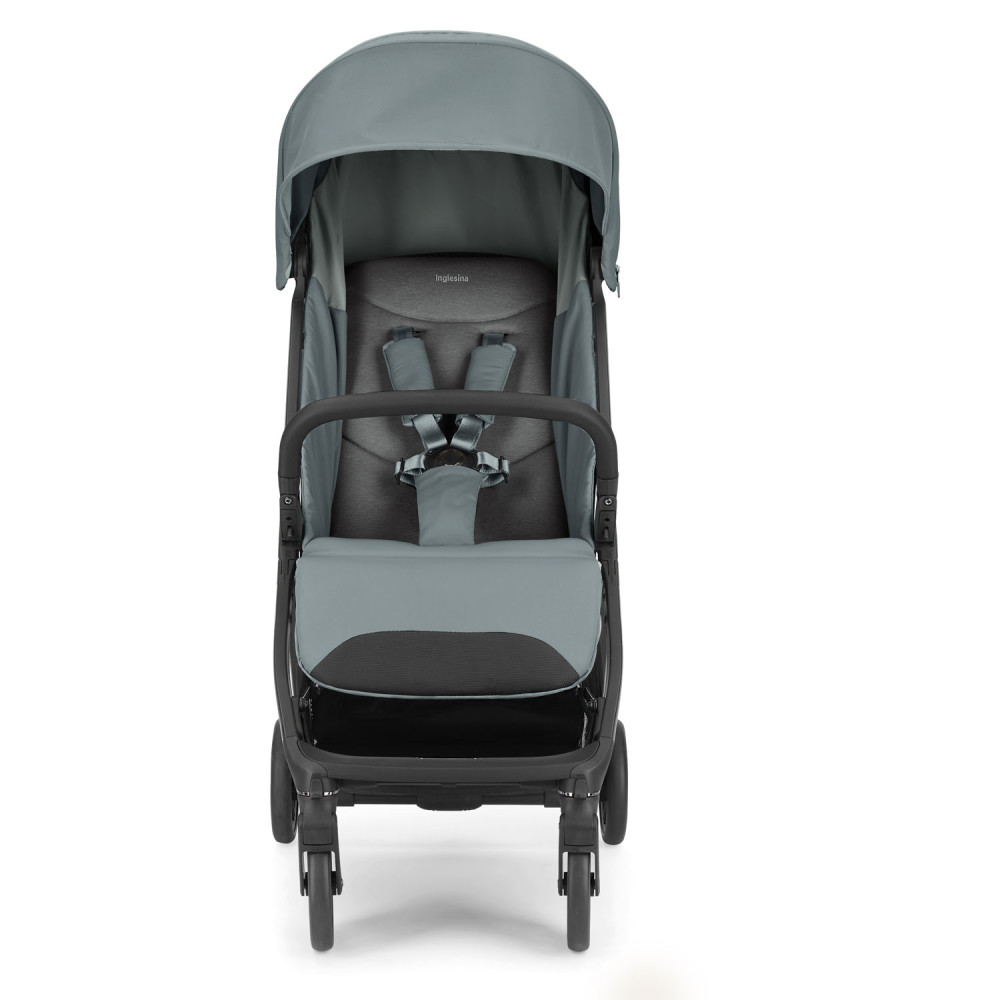 Inglesina Quid 3 - легкий прогулянковий візочок, ультракомпактна прогулянкова коляска • Galaxy Grey
