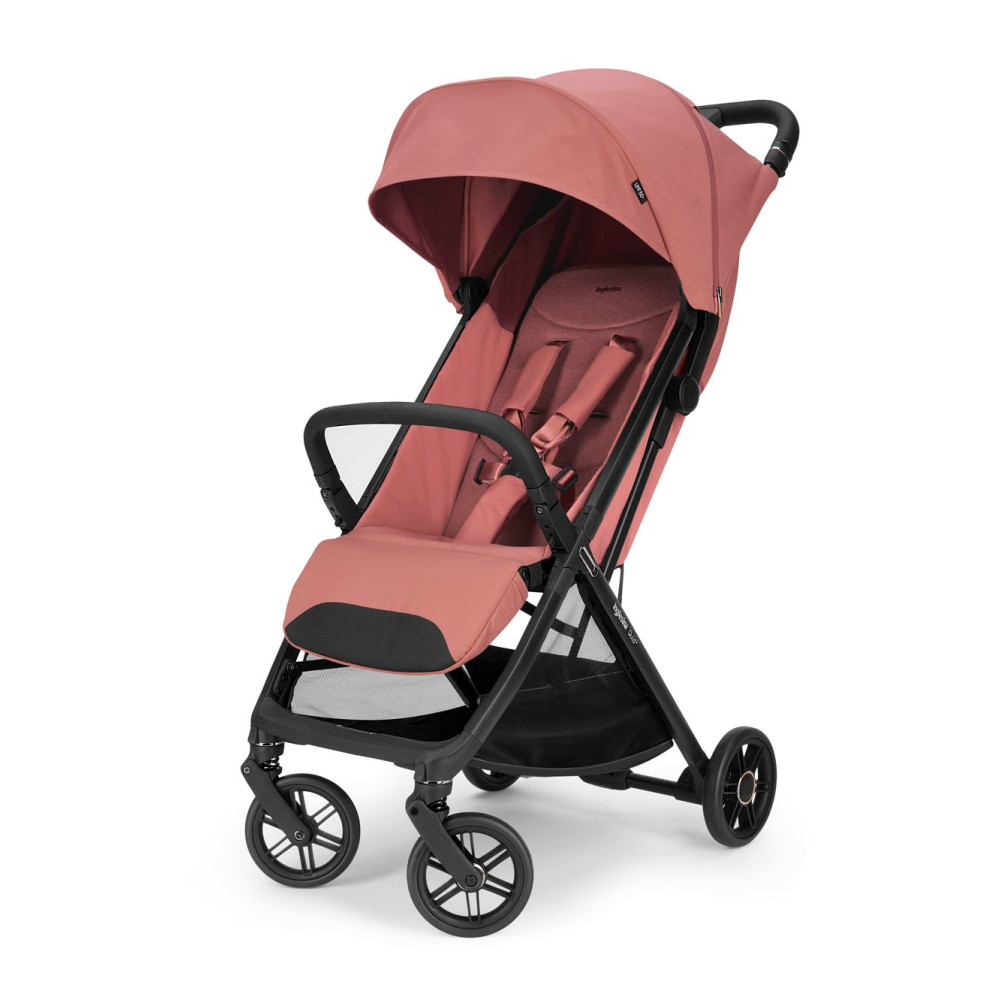 Inglesina Quid 3 - легкий прогулянковий візочок, ультракомпактна прогулянкова коляска • Aurora Pink