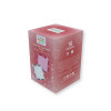 Cleverclixx Klocki magnetyczne – Glitter Tiles Pack Transparent / Pink - 16 el, Od 3 lat