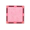 Cleverclixx Klocki magnetyczne – Glitter Tiles Pack Transparent / Pink - 16 el, Od 3 lat