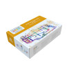 Cleverclixx Klocki magnetyczne – zestaw Large Race Track Pastel - 80 el., Od 3 lat