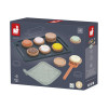 Janod – Drewniany zestaw do pieczenia ciasteczek 21 el. Shiny Grandma 3+