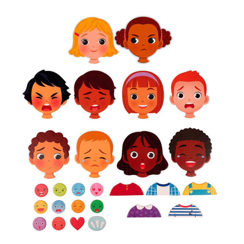 Janod – Magnetyczna układanka Emocje Janod – Magnetyczna układanka Emocje