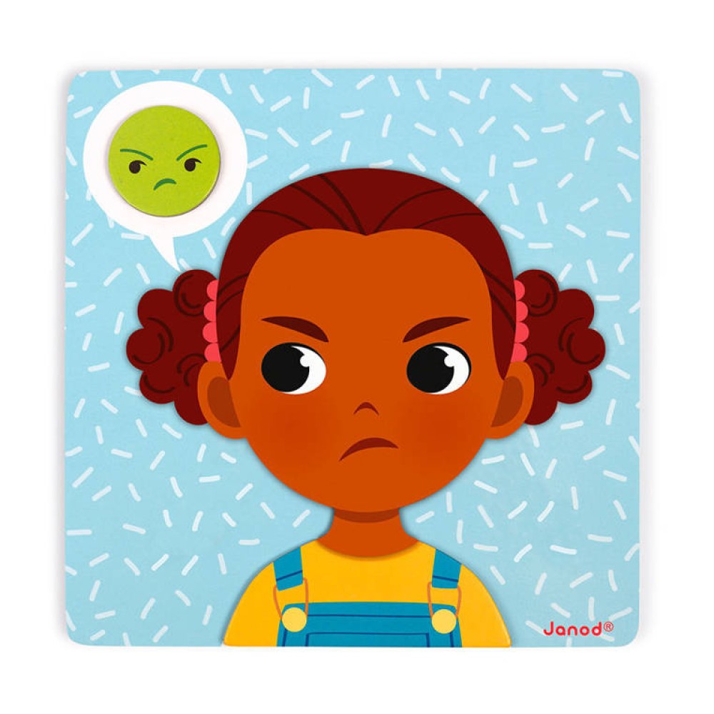 Janod – Magnetyczna układanka Emocje Janod – Magnetyczna układanka Emocje