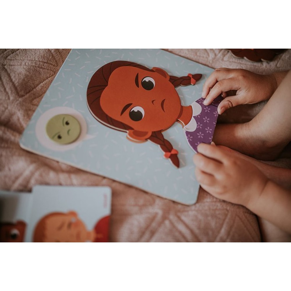 Janod – Magnetyczna układanka Emocje Janod – Magnetyczna układanka Emocje