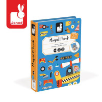 Janod – Magnetyczna układanka Pojazdy Magnetibook Janod – Magnetyczna układanka Pojazdy Magnetibook