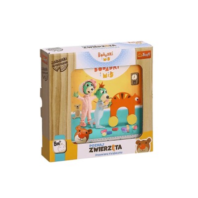 Trefl – Poznaj zwierzęta Bobaski i Miś