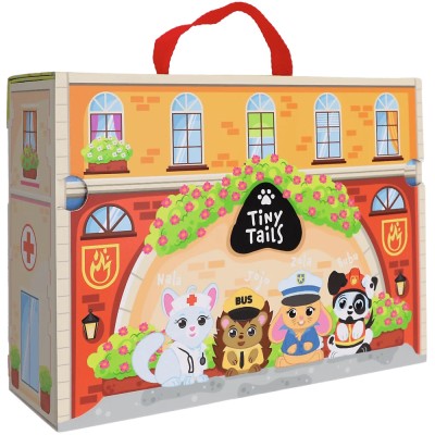 Trefl – Zabawka drewniana City Tiny Tails, Magnetic Box