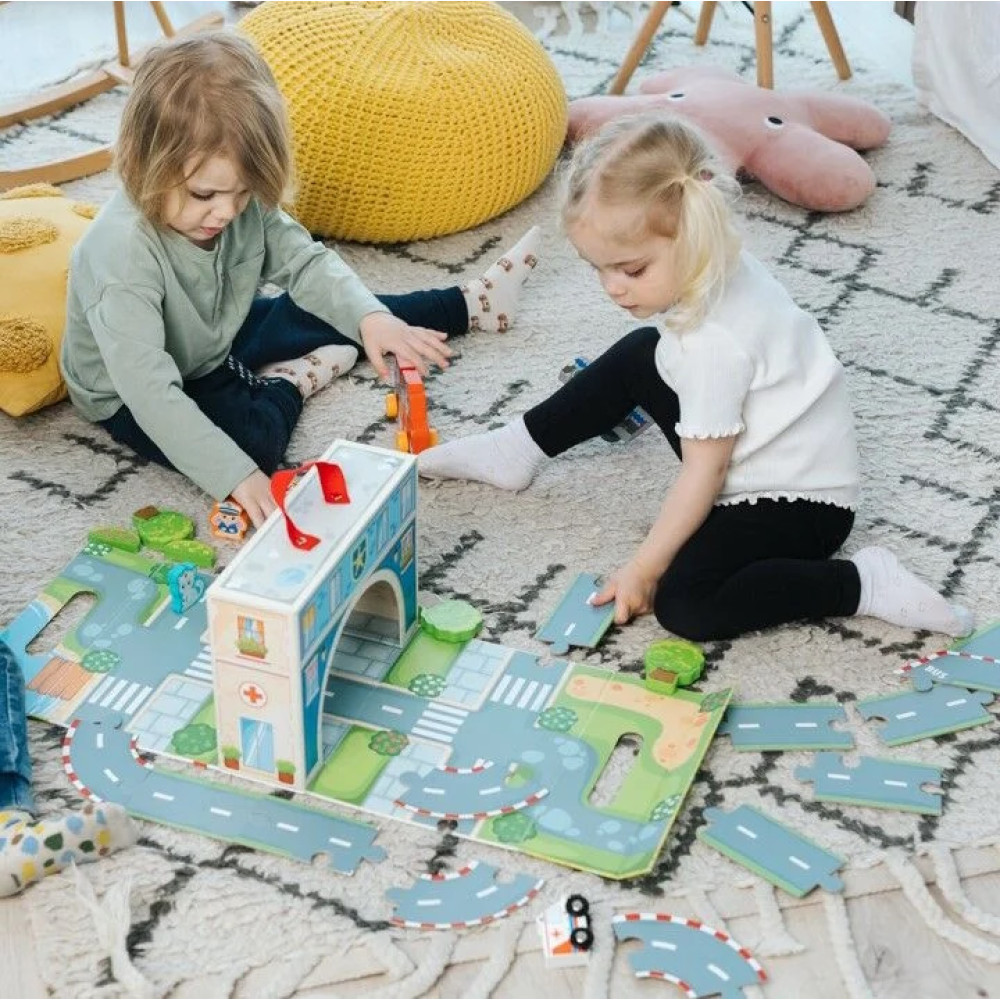 Trefl – Zabawka drewniana City Tiny Tails, Magnetic Box