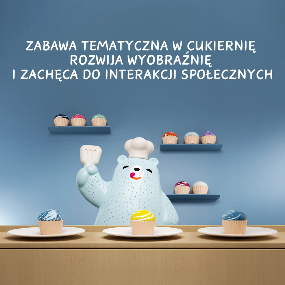 Topbright Głodny Miś Waga szalkowa zabawka edukacyjna