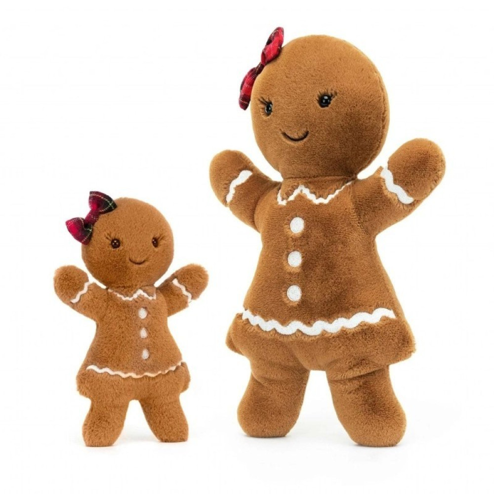 Jellycat – Przytulanka Wesoła piernikowa dziewczynka 18cm