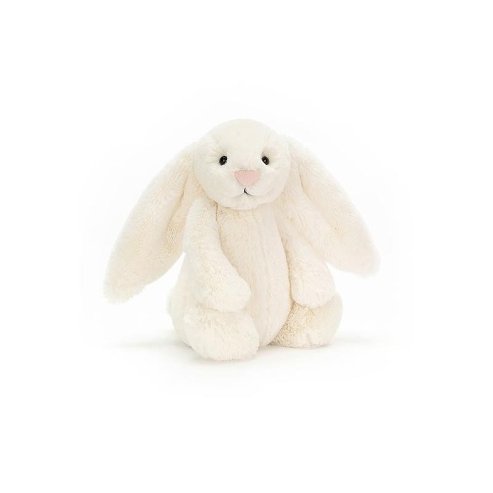 Jellycat – Przytulanka Bashful Królik 31cm - kremowy