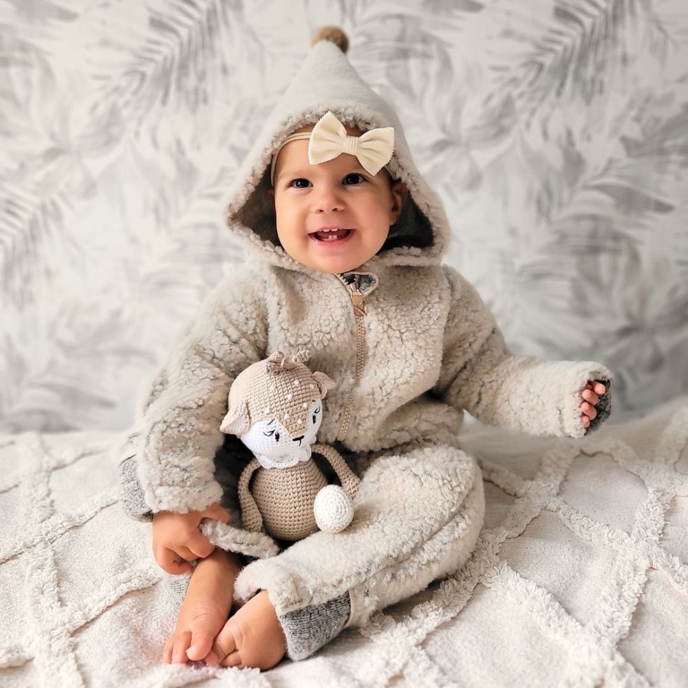 Zaffiro – Kombinezon wełniany Nevada 62/68 beige