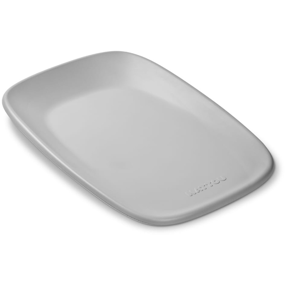 Nattou Softy - м'який матрац для сповивання, пеленатор 50x70 см • Grey