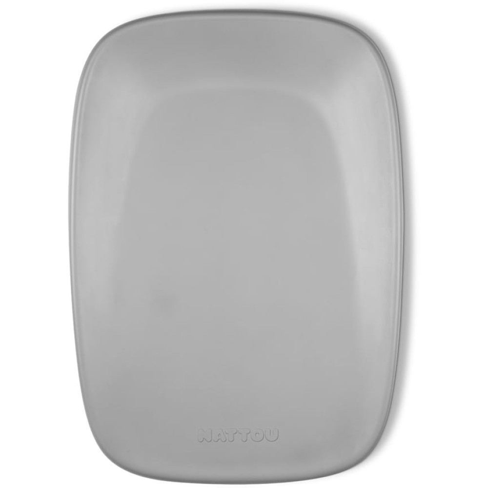Nattou Softy - м'який матрац для сповивання, пеленатор 50x70 см • Grey
