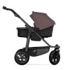 TFK Mono 3 - wózek dziecięcy terenowy 2w1 (gondola Combi / siedzisko), pompowane koła • Brown