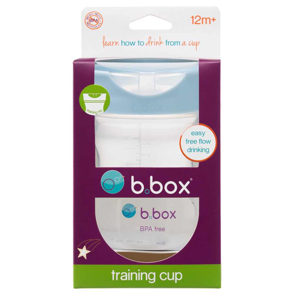 b.box - Kubek do nauki picia dla dziecka - kubek treningowy plastikowy 240 ml • Ocean