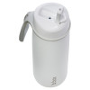 b.box - Butelka termiczna ze stali nierdzewnej, składany ustnik 690 ml • White Out