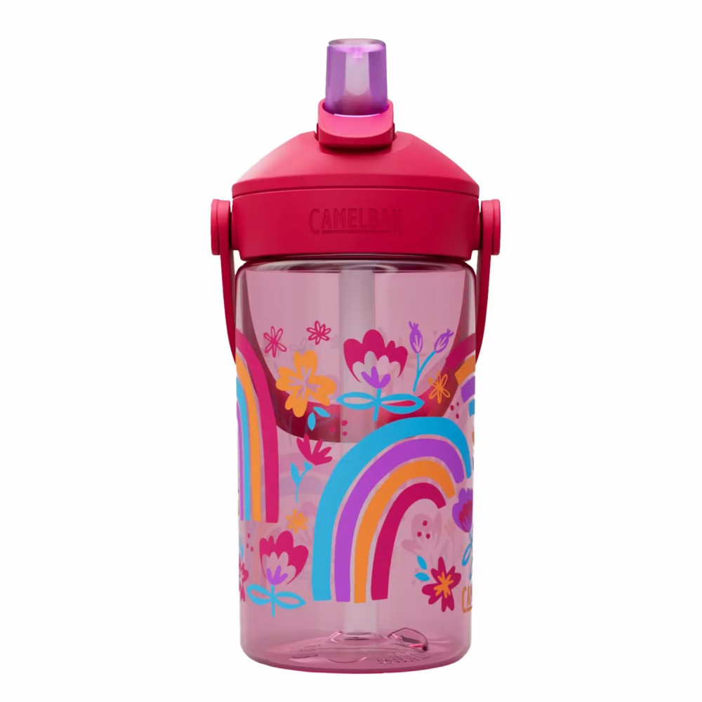 CamelBak - Butelka na wodę dla dzieci Thrive Flip Straw Kids 400ml • Rainbow Floral