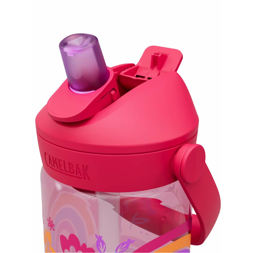 CamelBak - Butelka na wodę dla dzieci Thrive Flip Straw Kids 400ml • Rainbow Floral