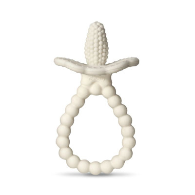 RaZbaby - Силіконовий прорізувач для зубів Soczysta Malina Plus, вершковий