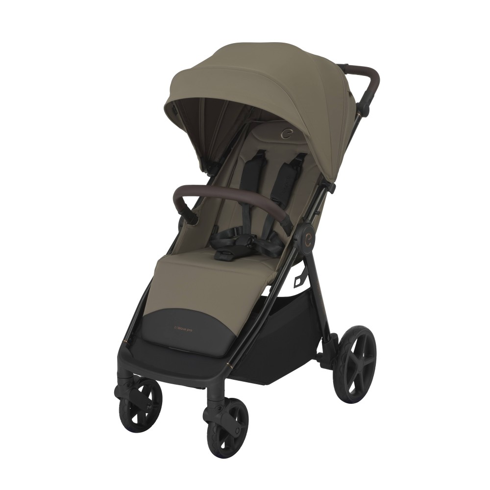 Espiro Wave Pro 2025 - wózek spacerowy, bestsellerowa spacerówka do 22 kg • Taupe Rapsody