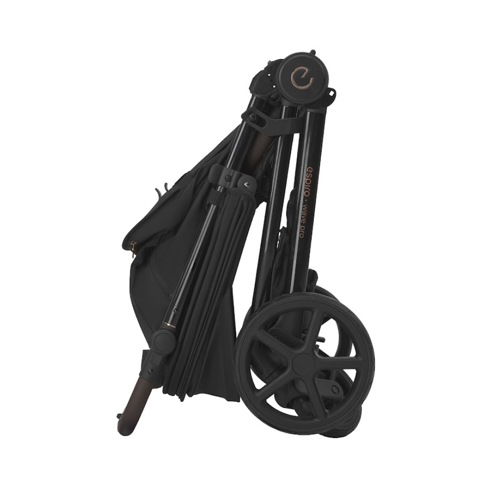 Espiro Wave Pro 2025 - wózek spacerowy, bestsellerowa spacerówka do 22 kg • Pink Melody