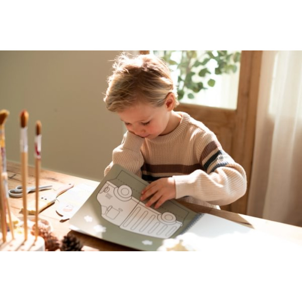 Little Dutch - Kreatywny zeszyt z nożyczkami Jim & Friends