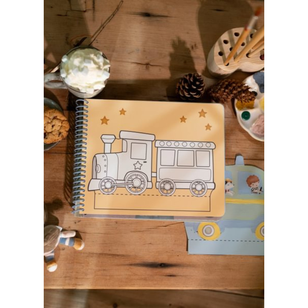 Little Dutch - Kreatywny zeszyt z nożyczkami Jim & Friends