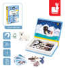 Janod - Magnetyczna układanka Zwierzęta polarne Magnetibook 3-8 lat