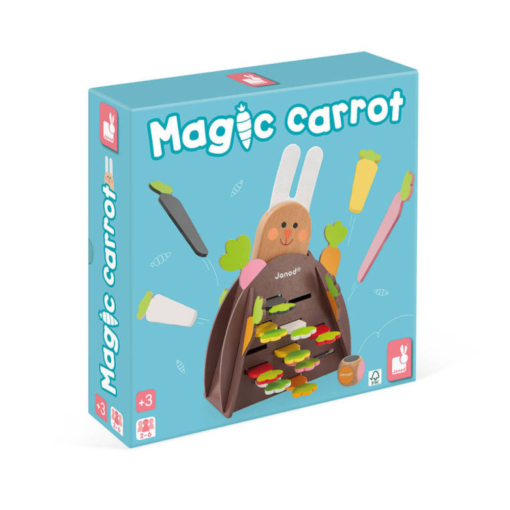 Janod - Gra strategiczna Magiczna marchewka 3+ Janod - Gra strategiczna Magiczna marchewka 3+