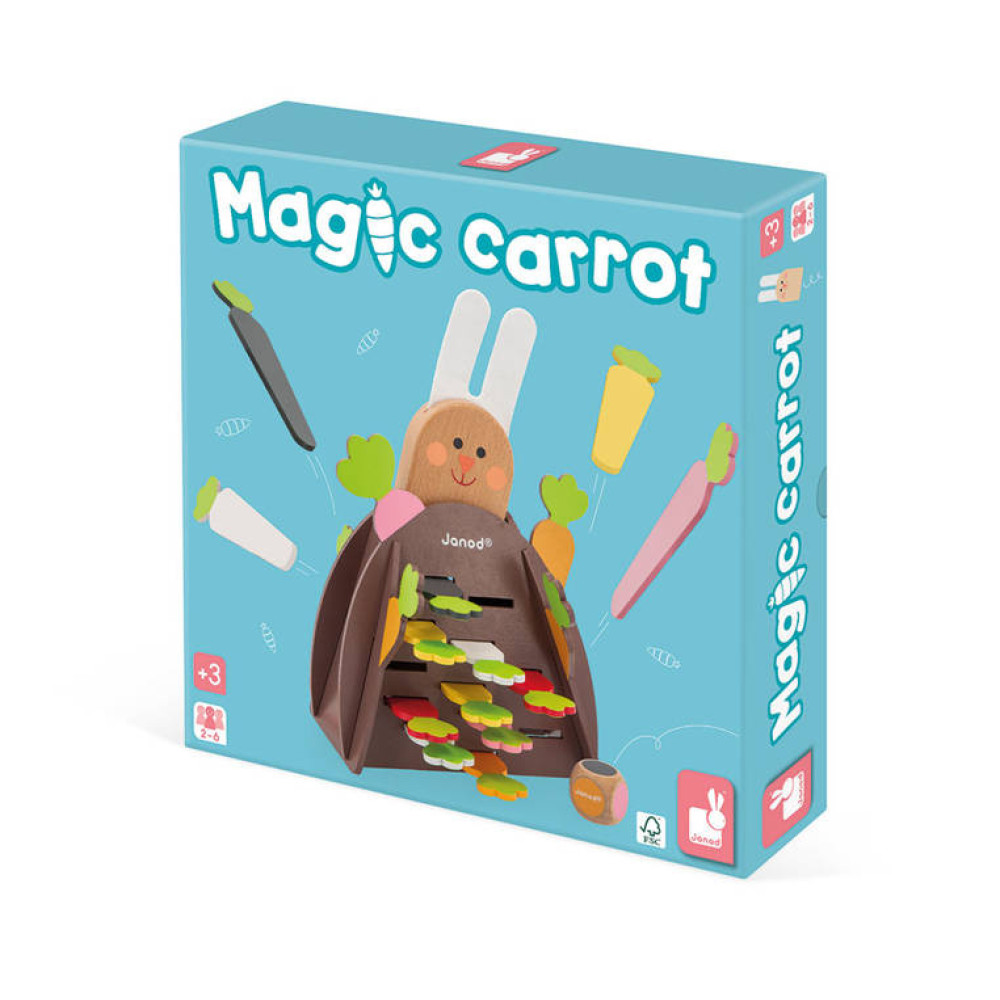 Janod - Gra strategiczna Magiczna marchewka 3+ Janod - Gra strategiczna Magiczna marchewka 3+