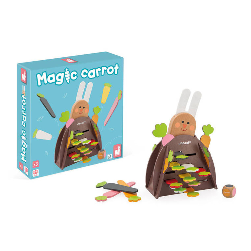 Janod - Gra strategiczna Magiczna marchewka 3+ Janod - Gra strategiczna Magiczna marchewka 3+