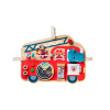 Lilliputiens - Drewniana tablica manipulacyjna Wóz strażacki Nosorożec Marius 9 m+