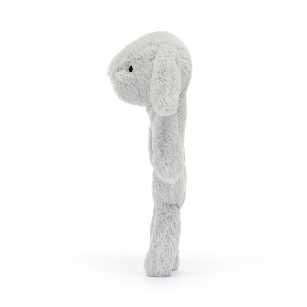 Jellycat - Grzechotka Króliczek - Srebrna 18 cm
