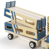 Topbright - Roll&Race Zabawka dla dzieci 2w1 Transporter samochodów i tor wyścigowy 36m+