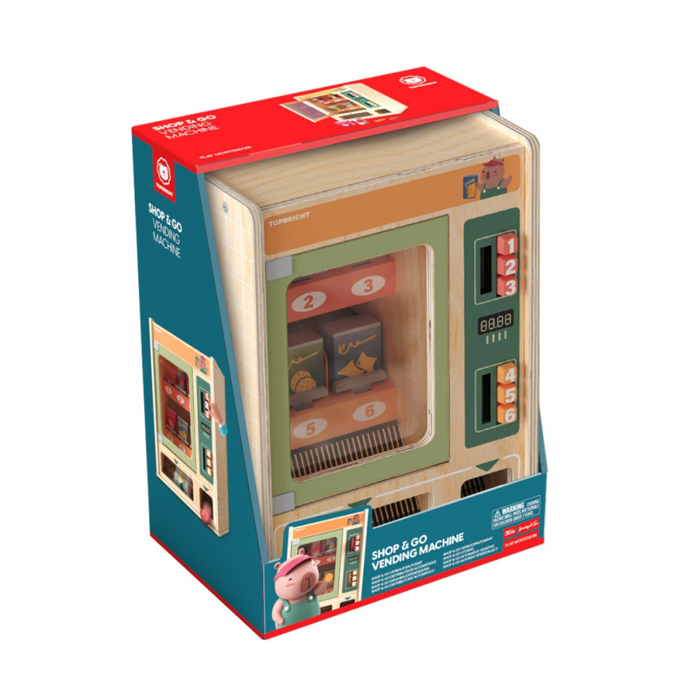 Topbright - Zabawkowy automat sprzedający Shop&Go, edukacyjna zabawka 36m+