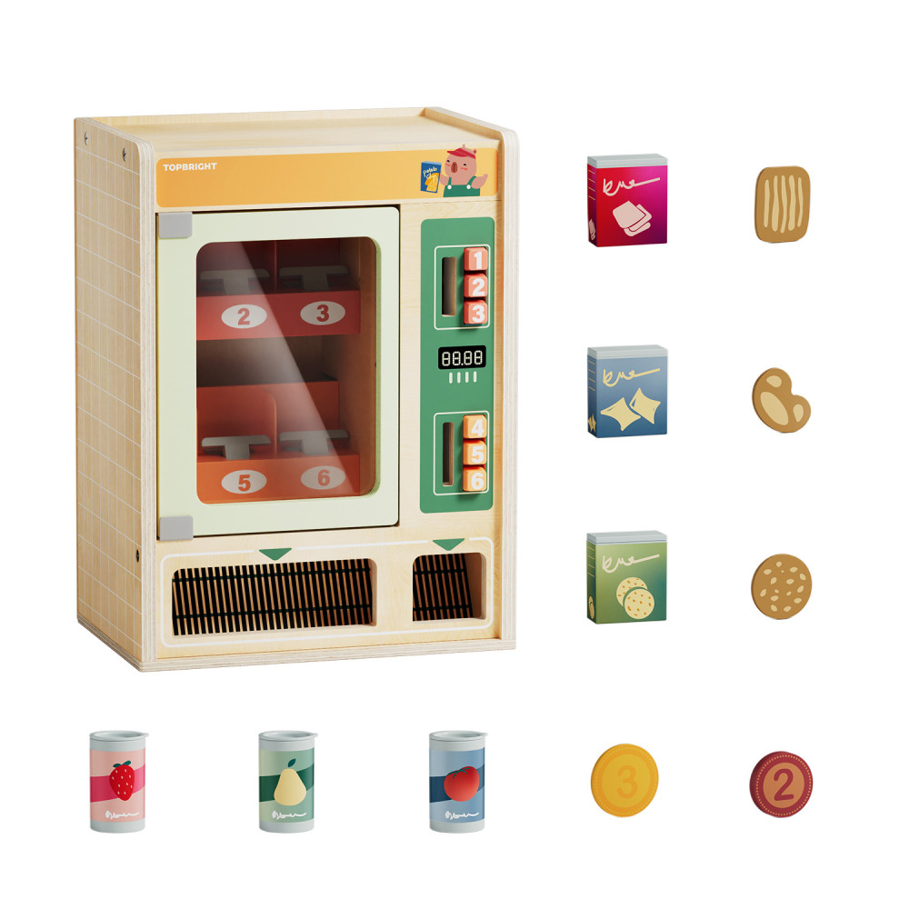 Topbright - Zabawkowy automat sprzedający Shop&Go, edukacyjna zabawka 36m+