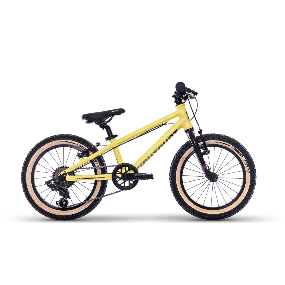 Puky X-Coady 16 SL - rower dla dziecka (3,5+ lata / 105-125 cm), lekki rower górski MTB, 7 biegowa przerzutka, koła 16 cali • Lemon