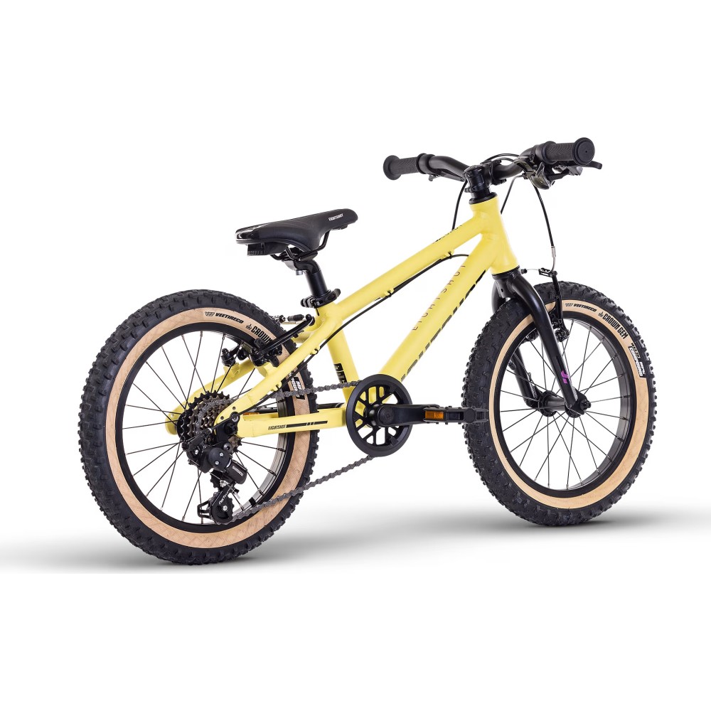 Puky X-Coady 16 SL - rower dla dziecka (3,5+ lata / 105-125 cm), lekki rower górski MTB, 7 biegowa przerzutka, koła 16 cali • Lemon