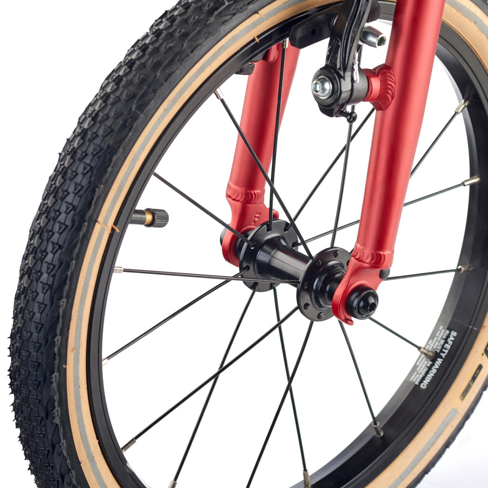 Academy Grade 3 16“ - lekki rower dla dziecka (4-6 lat / 105-120 cm) z napędem na łańcuch, koła 16 cali • Red