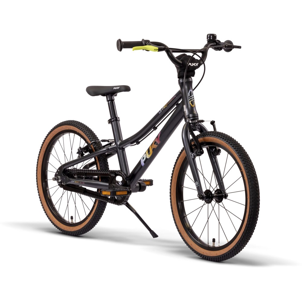 Puky LS-PRO 18-2 FLOWMATIC - rower dla dziecka (4+ lata / 105-125 cm), lekki rower, automatyczna 2–biegowa przerzutka, koła 18 cali • Anthracite