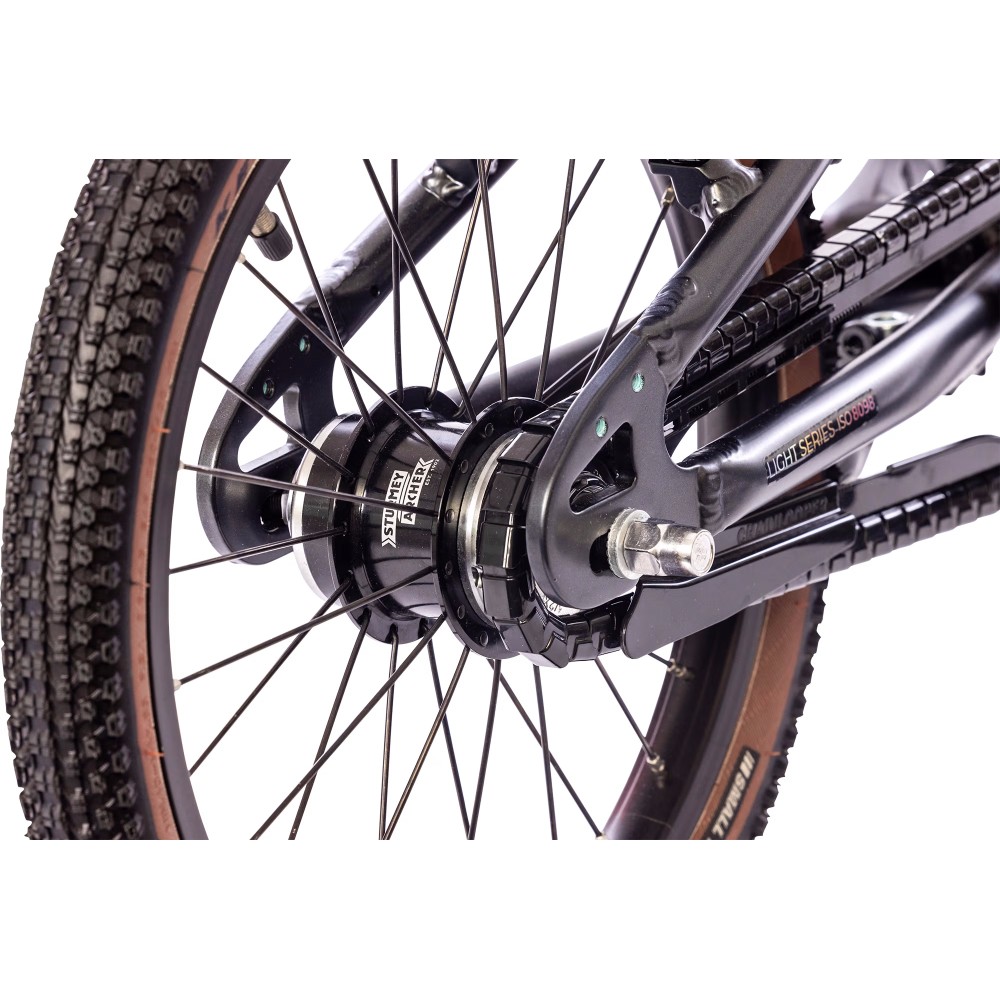 Puky LS-PRO 18-2 FLOWMATIC - rower dla dziecka (4+ lata / 105-125 cm), lekki rower, automatyczna 2–biegowa przerzutka, koła 18 cali • Anthracite