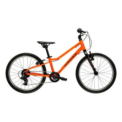 Kross Liftie 20“ - легкий велосипед для дитини (6–8 років / 115–130 см), колеса 20 дюймів • Помаранчево–чорний