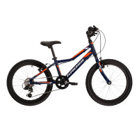 Kross Hexagon Mini 1.0 20“ - велосипед для дитини (110 – 135 см), наступний етап після навчання катанню, колеса 20 дюймів • Синьо–білий