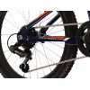 Kross Hexagon Mini 1.0 20“ - велосипед для дитини (110 – 135 см), наступний етап після навчання катанню, колеса 20 дюймів • Синьо–білий