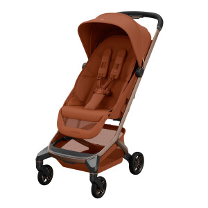 Maxi Cosi Fame Cabin - wózek spacerowy premium, wózek z podświetleniem, do podróży, wbudowany powerbank • Copper Terra