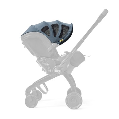 Doona X Summer Canopy - літній капюшон для автокрісла–коляски Doona X • Ocean Blue