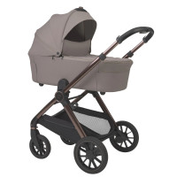 Espiro Code - wózek dziecięcy 2w1 z gondolą składaną na płasko a spacerówka automatycznie • 109 Unusually Taupe Espiro Code - wózek dziecięcy 2w1 z gondolą składaną na płasko a spacerówka automatycznie • 109 Unusually Taupe